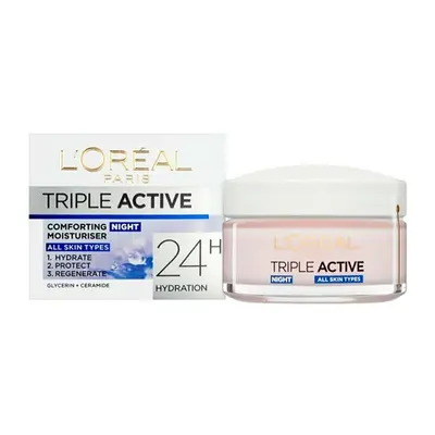 L Oreal Triple Active Comforting Natcreme - 50ML