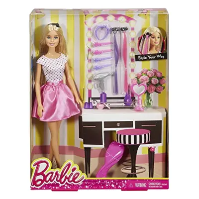 Barbie doll With Hair Accessories