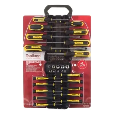 Toolland HSET08N Screwdriver Set - 44 pcs