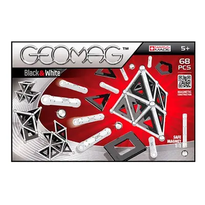 Geomag Construction set Black & White - 68 pcs