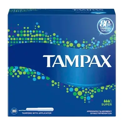 Tampax Tampons Super - 20 pack