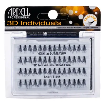 Ardell Duralash 3D Individuals Short Black Fake Eyelashes