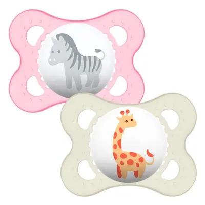 MAM Nature 0+ months Pacifier Pink - 2 items