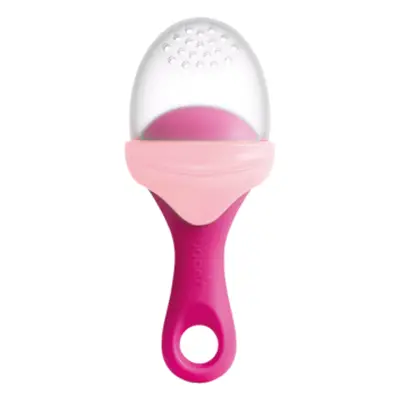 Boon Pulp Silicone Fruit pacifier - Pink