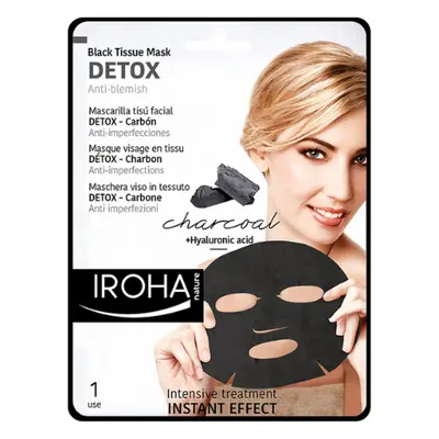 Iroha Detox Black Sheet Mask - 1 pc