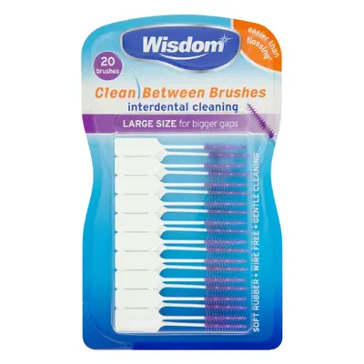 Wisdom Large Interdental brushes - 20 pcs