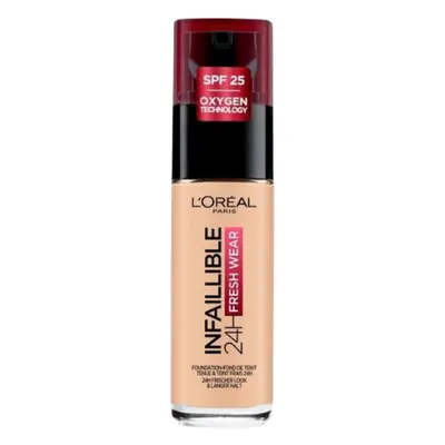 LOreal LOréal Paris Cosmetics Infallible Fresh Wear 32H Liquid Foundation 30 Ml - 180 Rose Sand