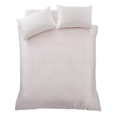 Catherine Lansfield White Silky Soft Duvet cover - Single