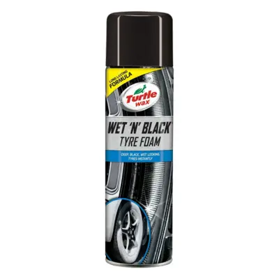 Turtle Wax Wet N Black Tyre Foam - 500ml