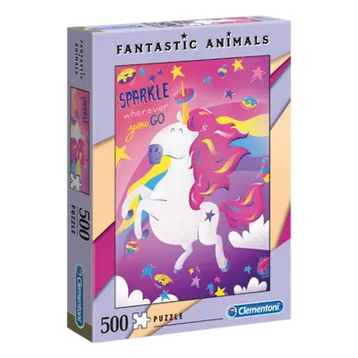 Clementoni Amazing Unicorns 500 Pieces