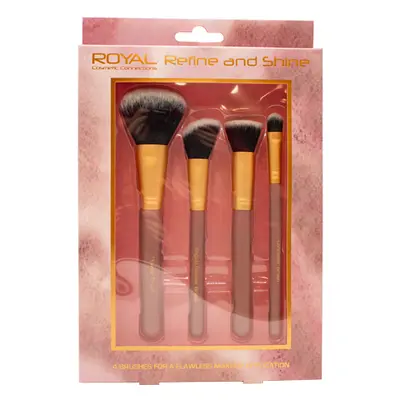 Royal Refine & Shine Makeup brush set - 4 Share