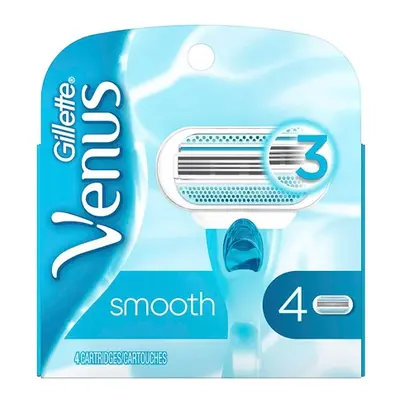 Gillette Venus Smooth Razor Blades - 4 PCS