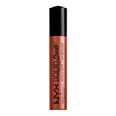 NYX Liquid Suede Metallic Mat Lipstick Mauve Mist