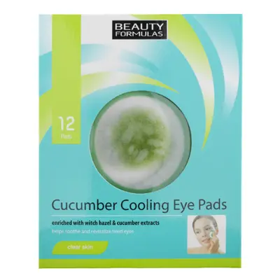 Beauty Formulas Cucumber Cooling Eye Mask - 12 pcs