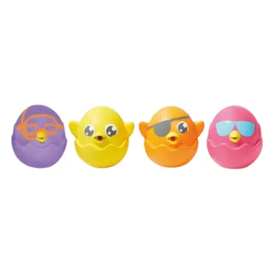 Tomy Toomies Hide & Squeak Bathing animals - 4 pcs