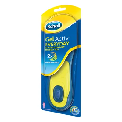 Scholl GelActiv Everyday Insoles - Size 35.5-40.5