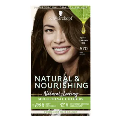 Schwarzkopf Natural & Nourishing Dark Brown 570 Hair color