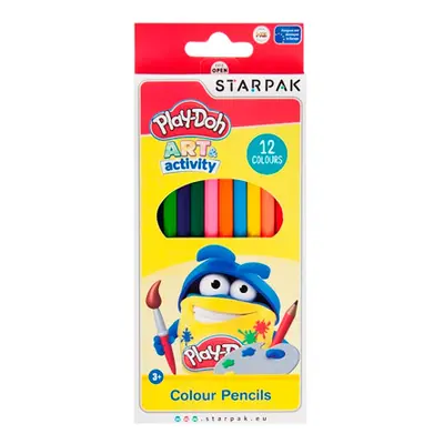 Play-Doh Colored Pencils - 12 PCS