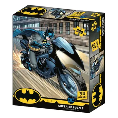 DC Batman Batcycle 500 Pcs Puzzles - 3D Effect