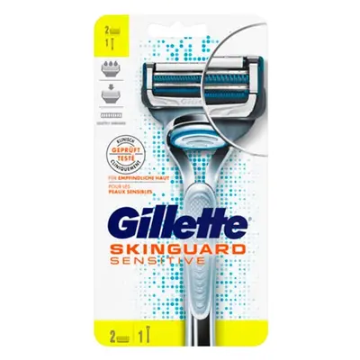 Gillette Skin Guard Sensitive Shaving Razor & 2 blades