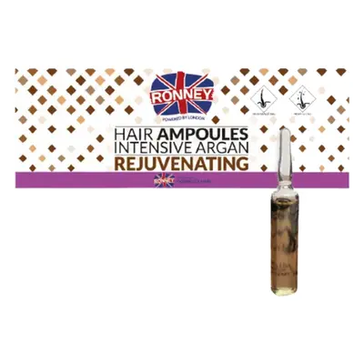 Ronney Hair Ampoules Intensive Argan Rejuvenating 12 x 10 ml