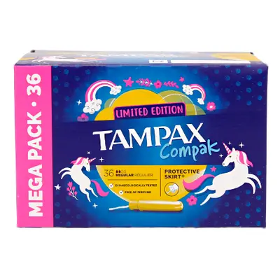 Tampax Limited Edition Compak Regular Tampons - 36 pcs