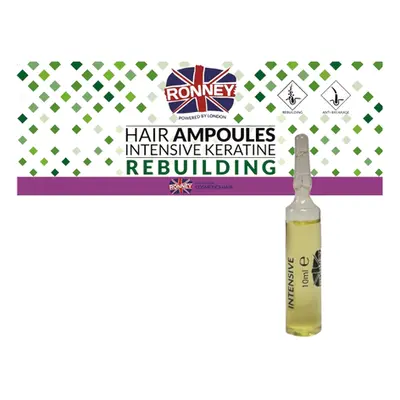 Ronney Hair Ampoules Intensive Keratine Rebuilding 12 x 10 ml