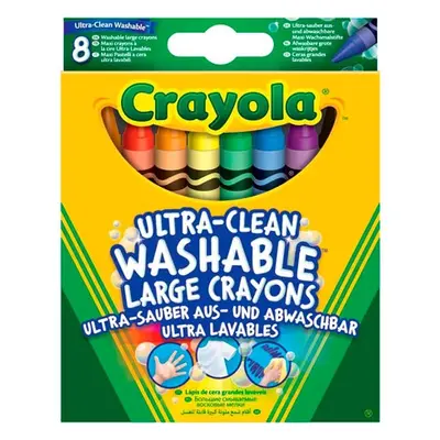 Crayola Ultra-Clean Crayons - 8 PCS