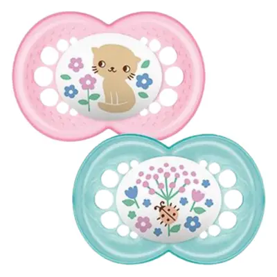 MAM Pacifier 2-Pack Original 6 months - Pink & Blue