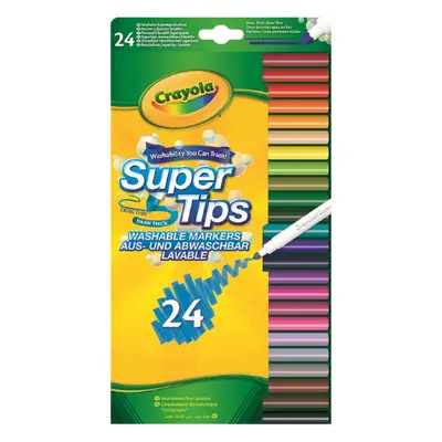 Crayola Super Tips Color Markers - 24 pcs