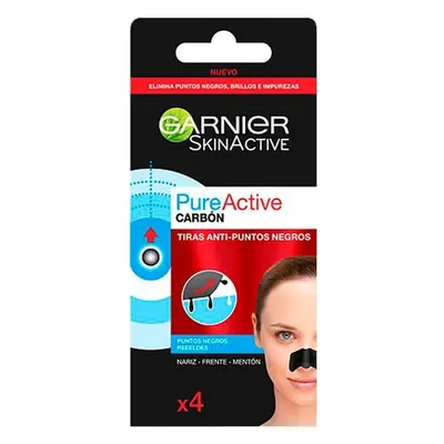 Garnier Pure Active Blackhead Strips - 4 PCS