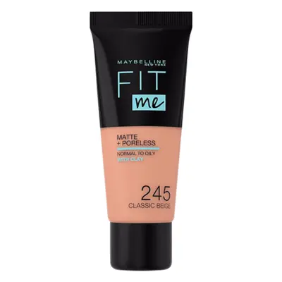 Maybelline Fit Me Matte+Poreless Foundation - 245 Classic Beige