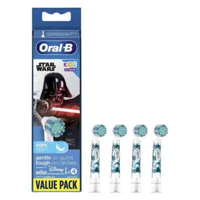 Oral-B Brown Star Wars toothbrush heads 4-Pack