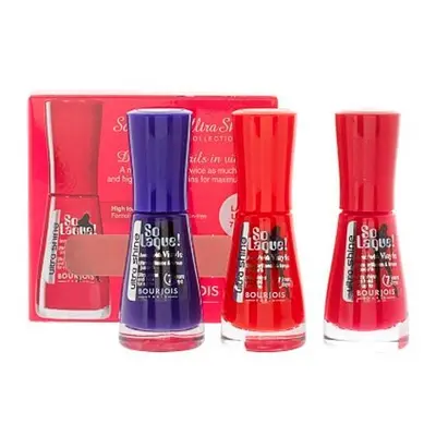 Bourjois Lake Lacquer Ultra Shine Gift box 3 x 10ml