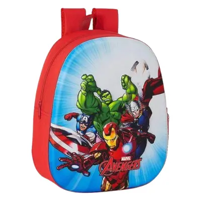 The Avengers Children's Backpack Red