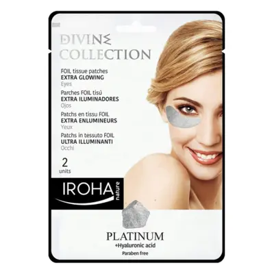 Iroha Platinum Tissue Eye Patches - 2 pcs