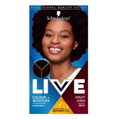 Schwarzkopf Live Permanent Hair Color - M09 Violet Vixen