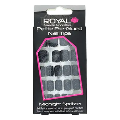 Royal Nail Tips Midnight Spritz Petite - 24 pcs