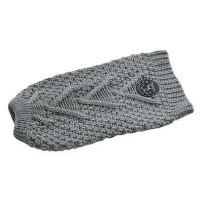 Hunter Malmo Grey Dog Sweater - 25 cm