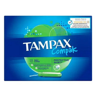 Tampax Compak Super Tamponer - 18 items