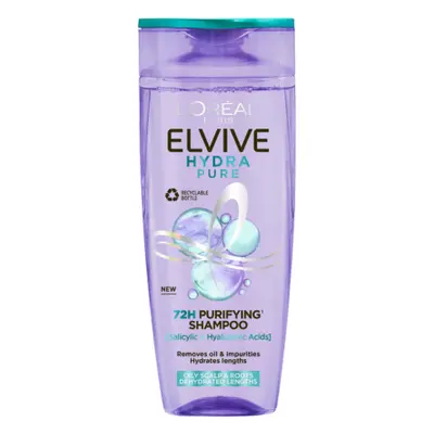 L Oreal Elvive Hydra Pure 72H Shampoo - 250ml