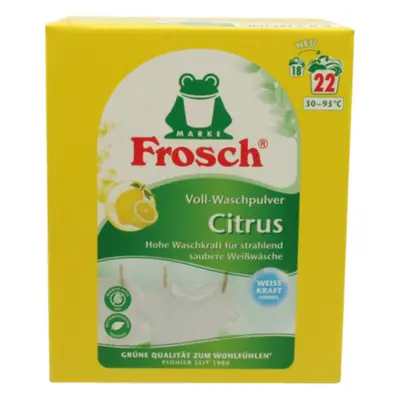 Frosch Citrus Vaskepulver - 1,45 kg