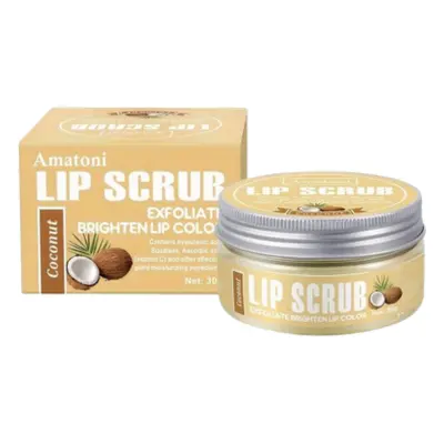 Amatoni Lip Scrub Coconut - 30g