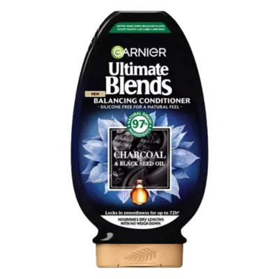 Garnier Ultimate Blends Magnetic Charcoal Conditioner - 250 ml