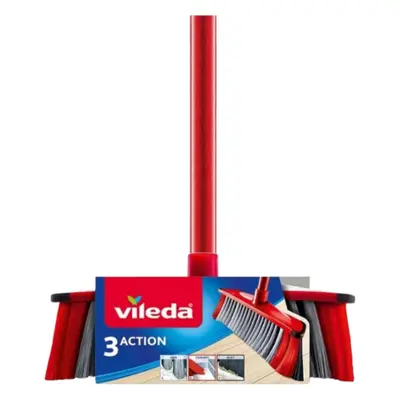 Vileda 3 Action Kost m. Handle