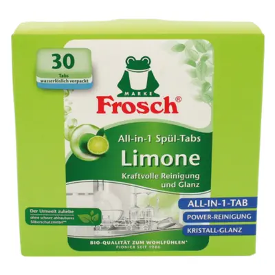 Frosch All-in-1 Dishwasher Tabs Lemon - 30 stk