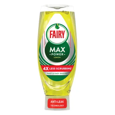 Fairy Liquid Max Power Lemon Opvaskemiddel - 640 ml