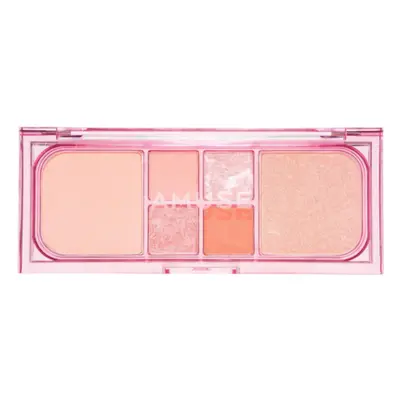 Amuse Vegan Face Makeup Palette - 02 Peach Glow