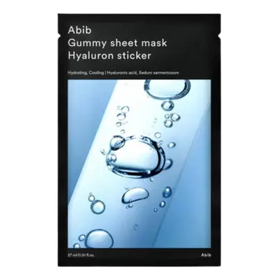 Abib Gummy Sheet Mask Hyaluronic acid Stickers - 27ml