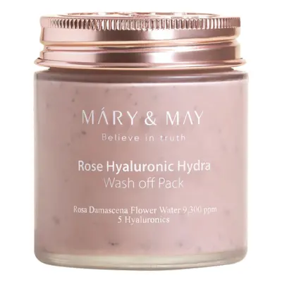 Mary & May Rose Hyaluronic Hydra Wash Off Pack - 125g